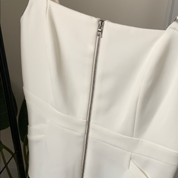 BCBG - White Open Back Blouse (NWT) - Picture 2 of 5